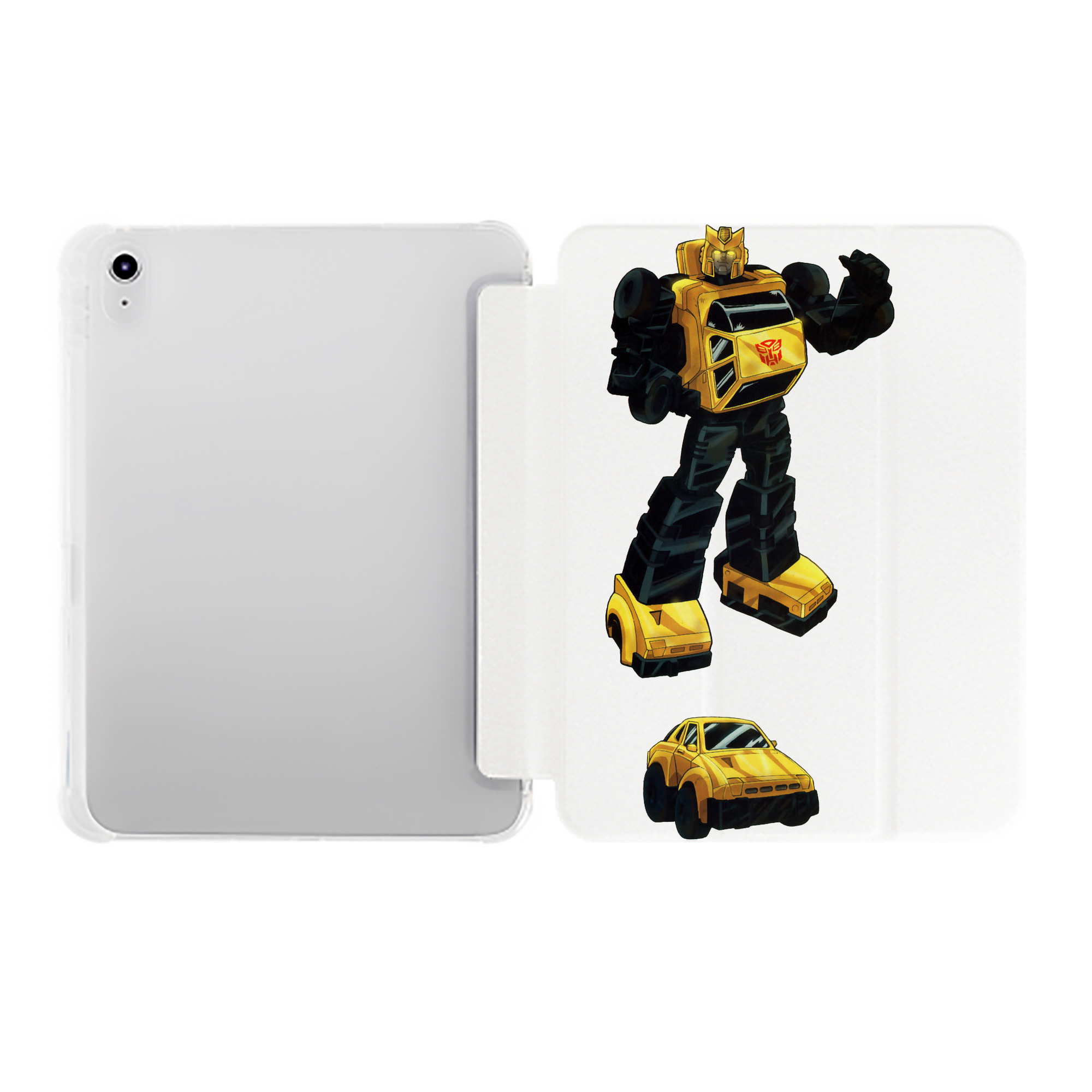 （画像用）  IPad ケース ペン収納付き 三つ折りスタンド PUレザー×シリコン 対応機種9.5/10.5/10.9インチ